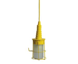 UBIQUA DESIGN industriele lamp, geel