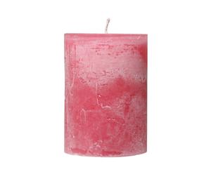 Kaars Candle, roze, H 10 cm