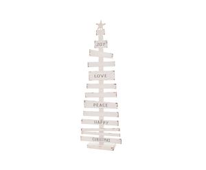 Decoratieve kerstboom op standaard Christmas, off-white/beige, H 177 cm