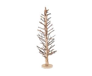 Decoratieve kerstboom op standaard Star, naturel, H 80 cm