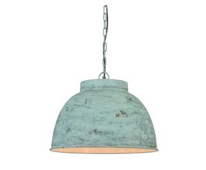 Hanglamp Vintage, groen, diameter 40 cm
