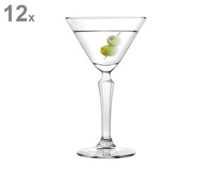Set van 12 martiniglazen SPKSY, transparant, H 16,4 cm