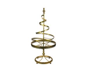 Decoratieve Kerstboom Spiral, goud, H 80 cm