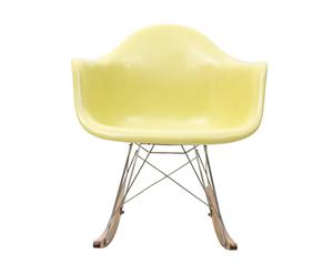 Eames stoel Herman Miller Rar baby rocker, geel, H 70 cm