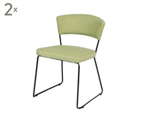 Set van 2 stoelen Josh III, H 79 cm