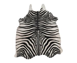 Tapijt Zebra, zwart/wit, 198 x 137 cm