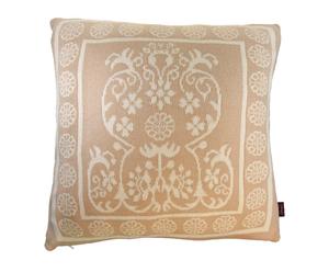 Kussenhoes Lilly, beige, wit, 45 x 45 cm