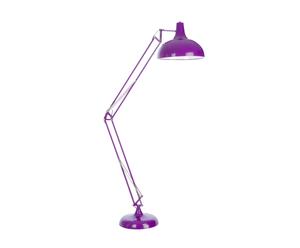 Duża lampa podłogowa „Giant”, purpurowa