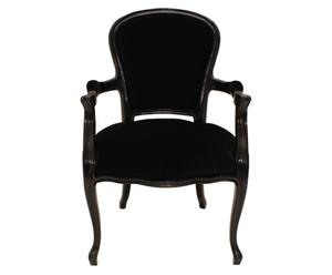 Fotel „Lodewijk”, czarny