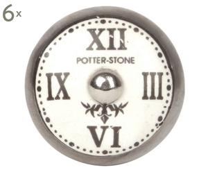 Zestaw 6 gałek „Potter”