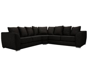 Sofa „Daphne”, szaro-czarna