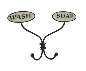 Wieszak łazienkowy „Wash & Soap”