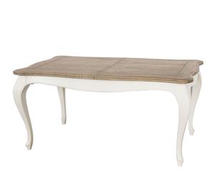 Stół lakierowany z dębowym blatem „Amiens”