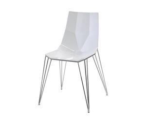 Krzesło „Geome”, białe