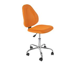 Krzesło obrotowe „Bastilla”, pomarańczowe