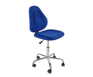 Krzesło obrotowe „Bastilla”, niebieskie
