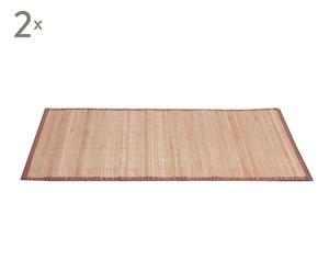 Zestaw 2 dywaników „Bambu”