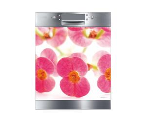 Aplikacja magnetyczna „Pink Orchidee” 60 x 60 cm