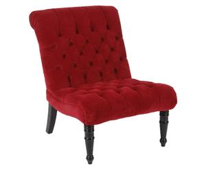 Fotel „Royal”, czerwony