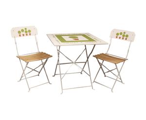 Stół i 2 krzesła „Topiary”