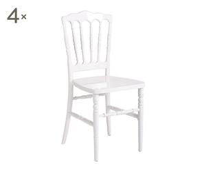 Komplet 4 krzeseł „Napoleon”