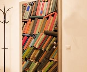 Fototapeta laminowana na drzwi „Books”, 90 x 200 cm