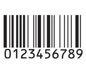 Naklejka „Barcode”