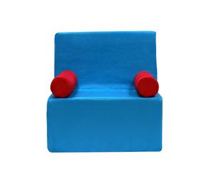 Fotel Pop Art niebieski