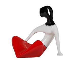 Figurka porcelanowa „Dziewczyna siedząca” – Henryk Jędrasiak