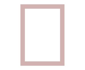 Ściereczka „Frame”, różowa, 50x70