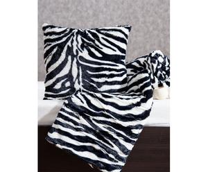 Koc z poduszką „Zebra”