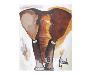 Obraz olejny na płótnie „ELEPHANT 3”, Gade, 118 x 150 cm
