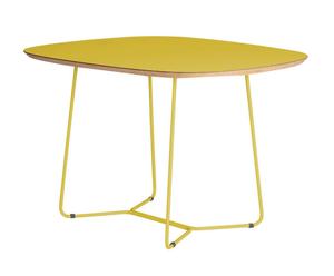 Stôl „Maple MID Yellow”, 90 x 122 x 72 cm