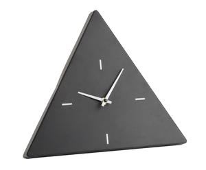 Nástenné hodiny „Triangle Black”, 33 x 4 x 29 cm