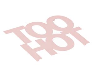 Kuchynská podložka „Too Hot Pink”, 18 x 21 x 1 cm