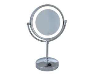 Toaletné zrkadlo s osvetlením „London”, ø 26, výš. 40 cm