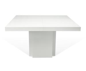 Stôl „Dusk White”, 130 x 130 x 75 cm