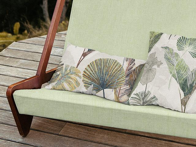 Sommerliche Outdoor-Kissen