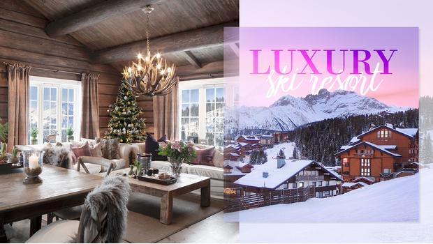 Luxusní lyžařské středisko