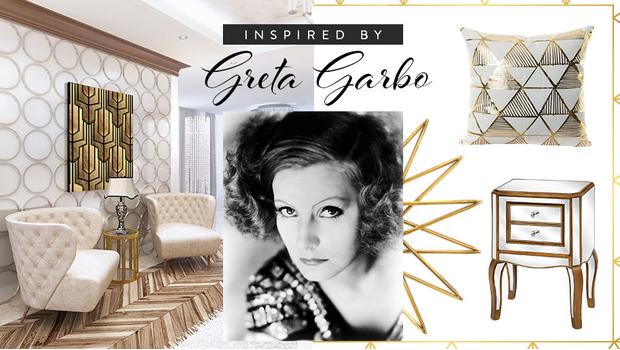 Diva art deka: Greta Garbo
