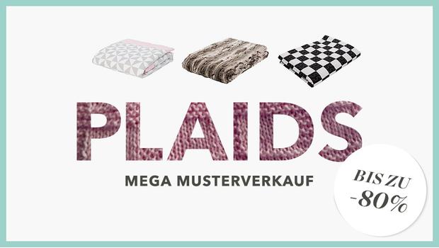 Plaids- & Tagesdecken-Sale