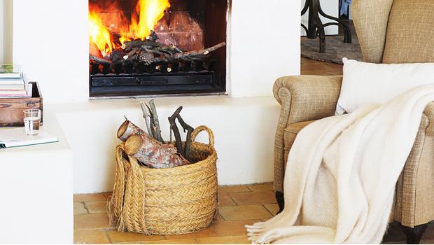 Leñeros Cestos guardar leña Westwing