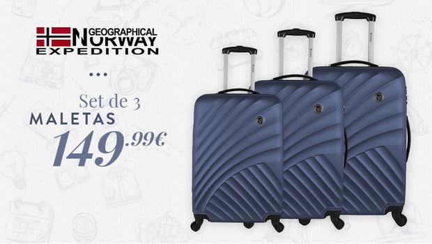 Maletas Geographical A la aventura | Westwing