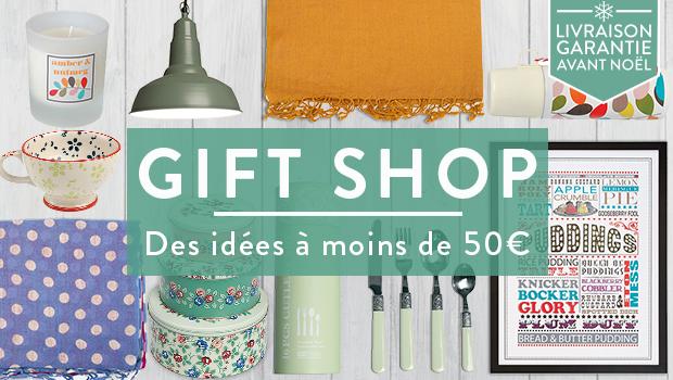 Gift Shop à moins de 50 euros 