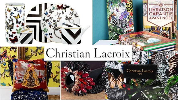 christian lacroix, maroquinerie, gift, montre, accessoires, table