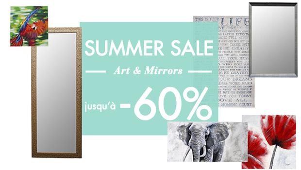 Super Summer Sale - Spiegels en schilderijen