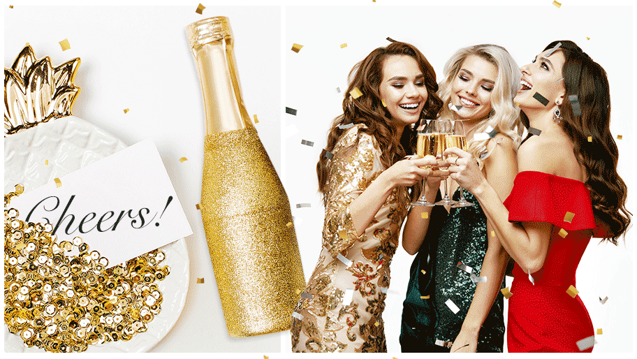 Šampanský Nový rok!