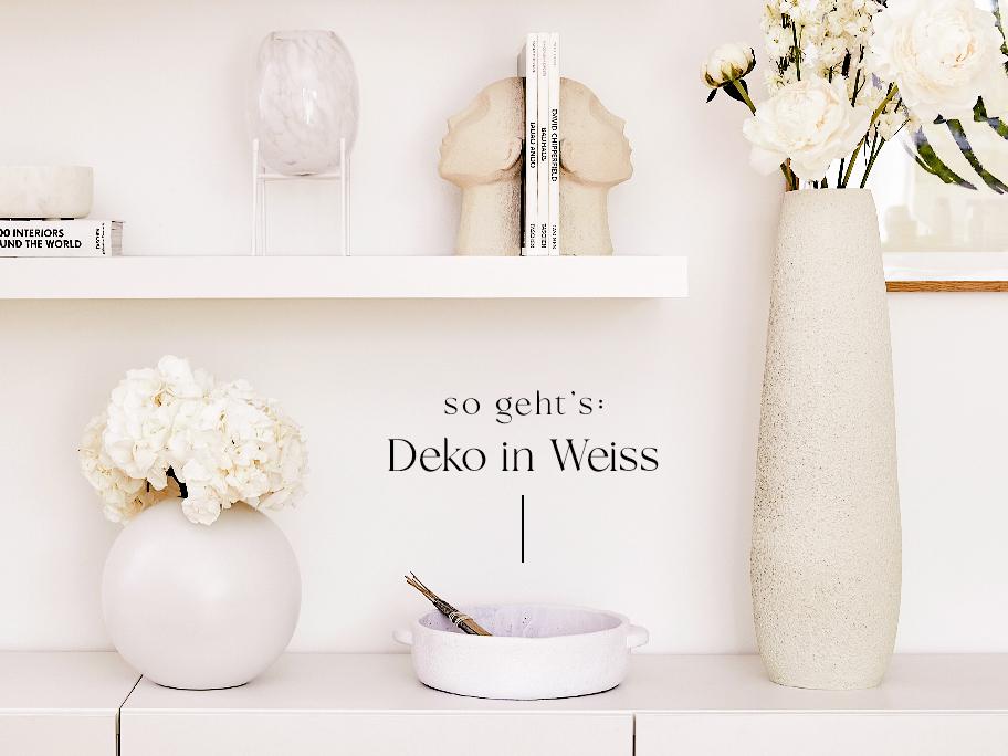 Deko & Accessoires in Weiss