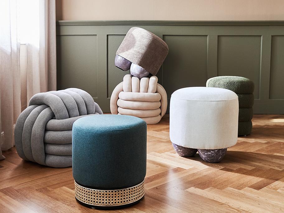 Poufs & Hocker by Westwing Collection