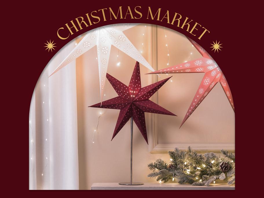 Vánoční trhy: SVĚTELNÉ DEKORACE